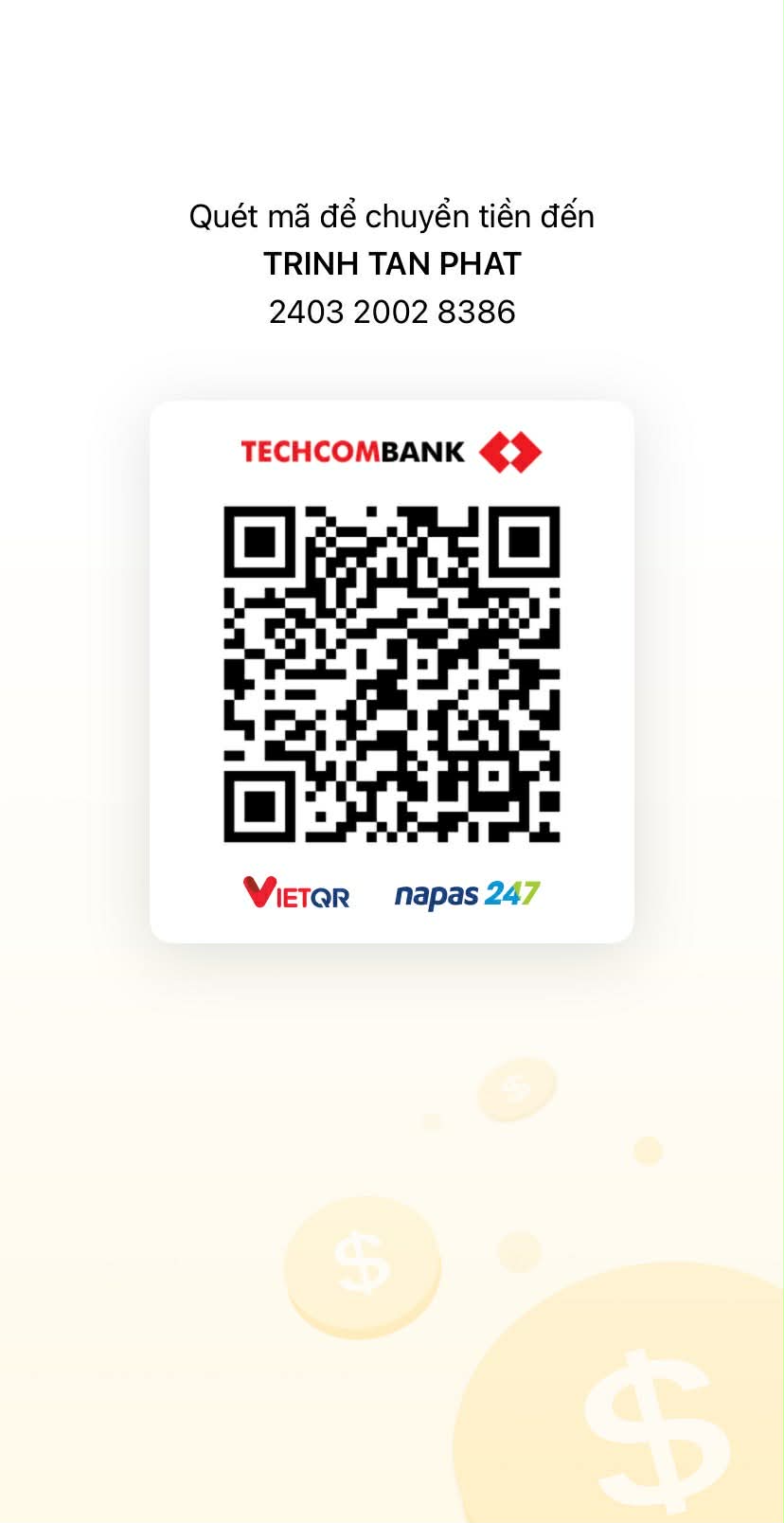 Techcombank QR Code